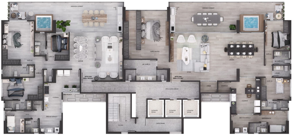 60 - PAV.TIPO Penthouse